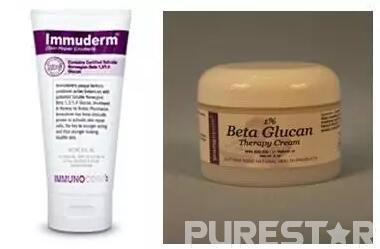 yeast beta glucan have been used in cosmetic